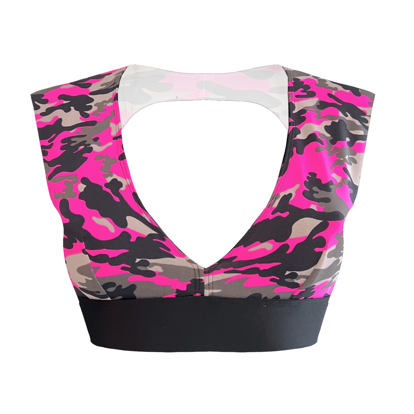 Pole Dance Sport-BH Mariele Pink Camouflage